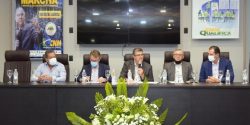 Associação dos Municípios realiza encontro com prefeitos e diretoria do programa Calha Norte