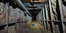 Agentes federais descobrem túnel com sistema ferroviário que liga México e Estados Unidos